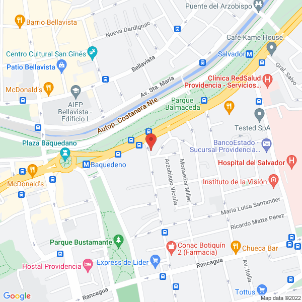 Map of Otec Tecnobit Ltda.
