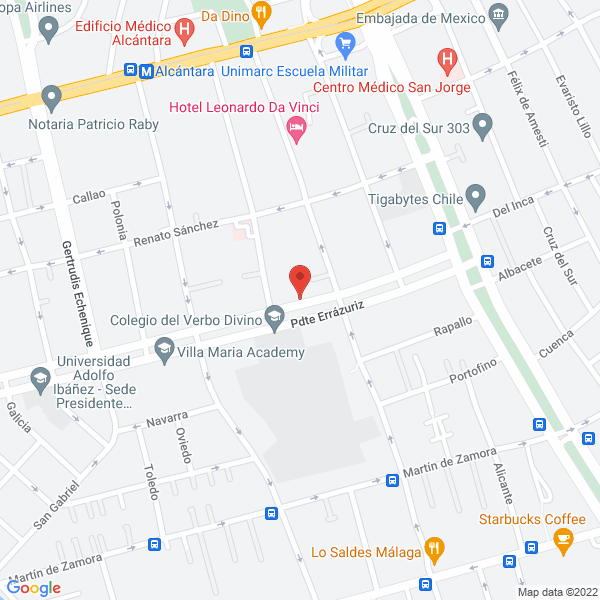 Map of Opus Dei Prelatura