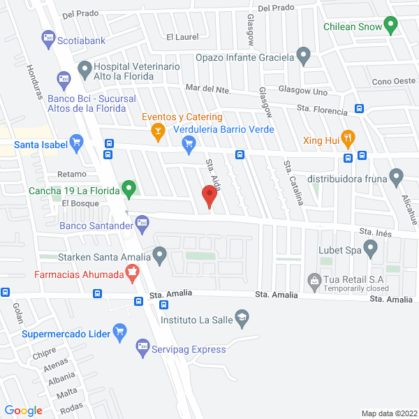 Map of Obras Particulares Construvera