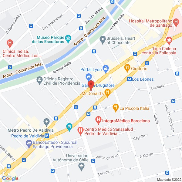 Map of Olivares Power, Osvaldo