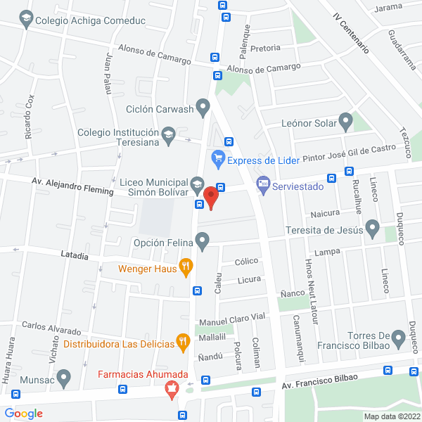 Map of Omar Aguayo Becerra