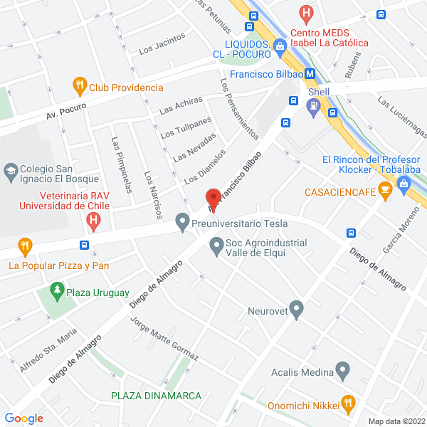 Map of Ortega Musicos
