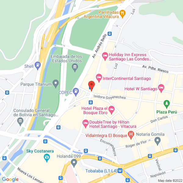 Map of Penta Vida