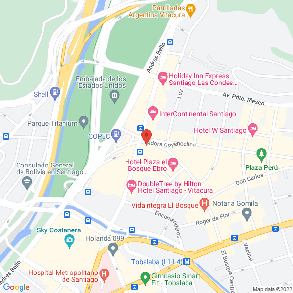 Map of Penta Vida