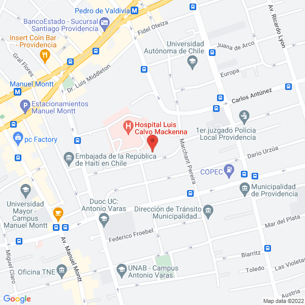 Map of Prieto Comunicación Ltda.