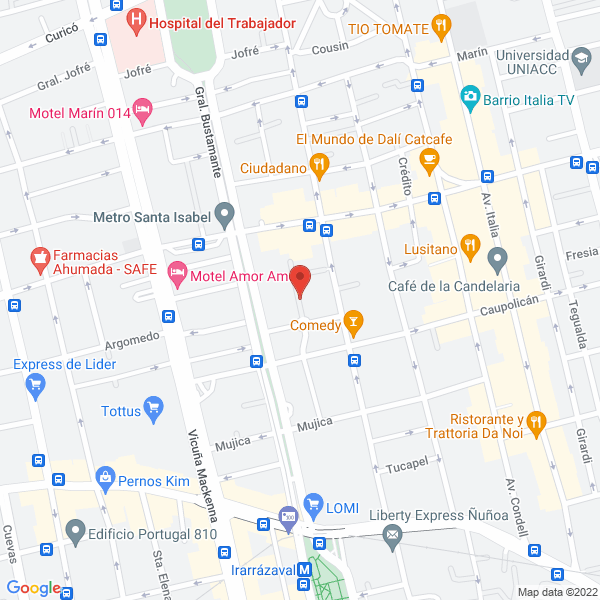 Map of Procolor