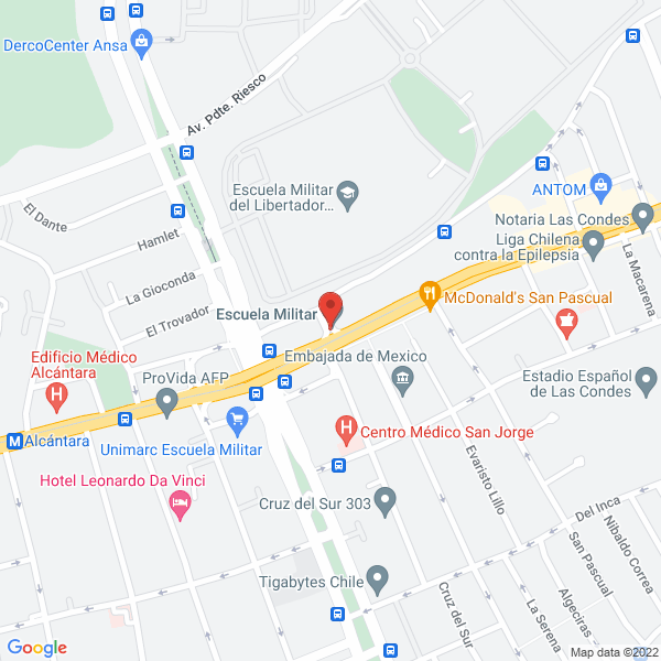 Map of Pentafarma