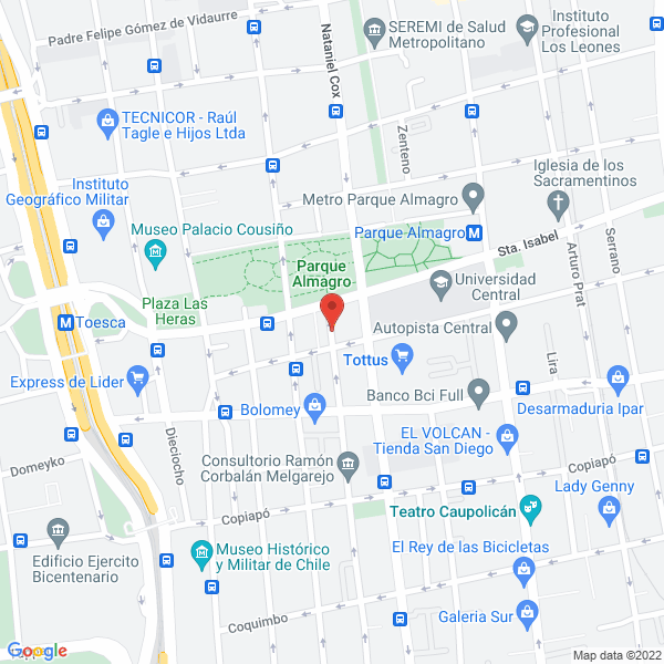 Map of Productos Barba Ltda.