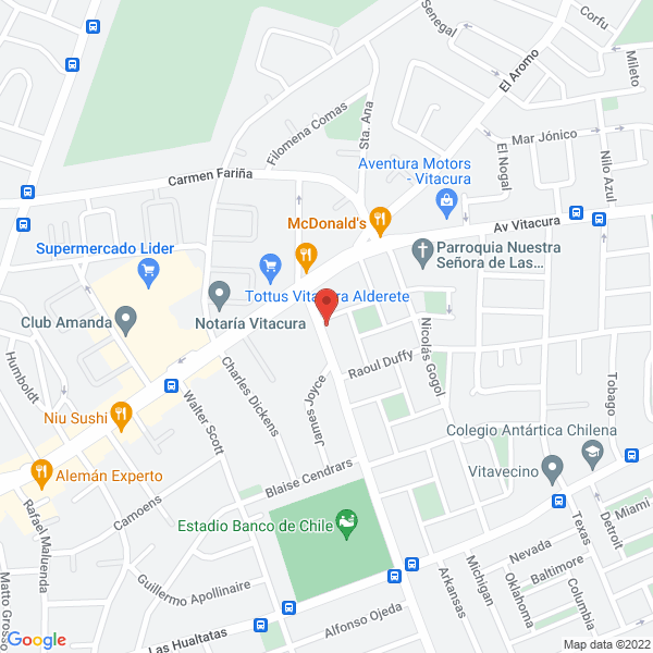 Map of Piscinas Laborde