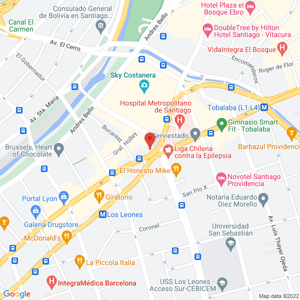 Map of Poma Juguetes