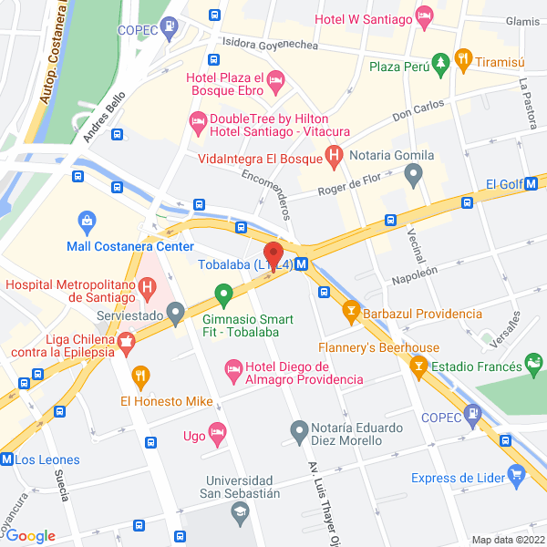 Map of Partner Consulting Limitada
