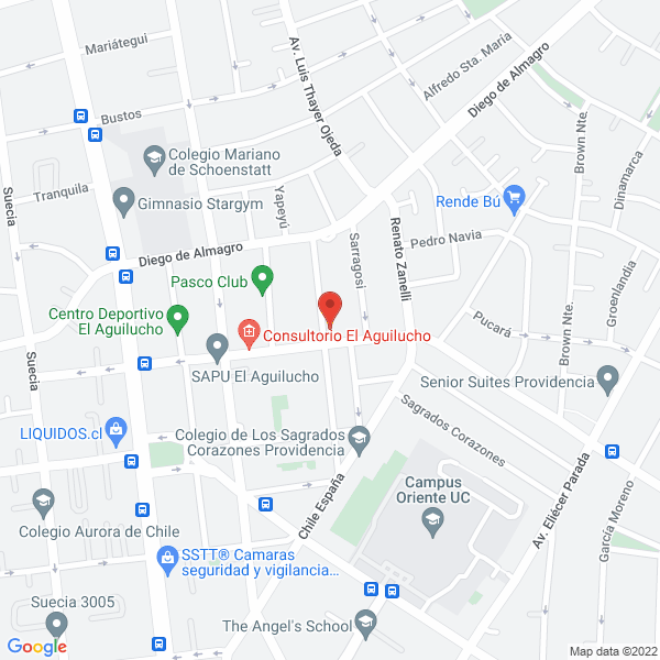 Map of Pulsar Ltda.