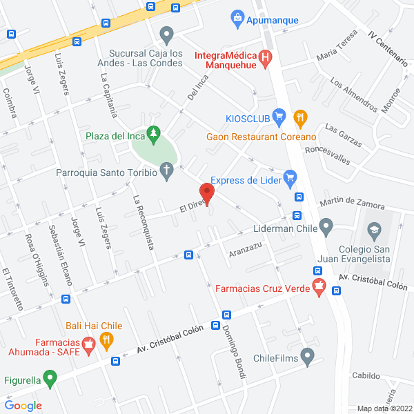 Map of ProActio Consultores