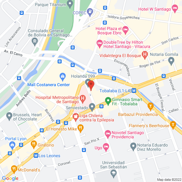 Map of Psicólogo Infantil
