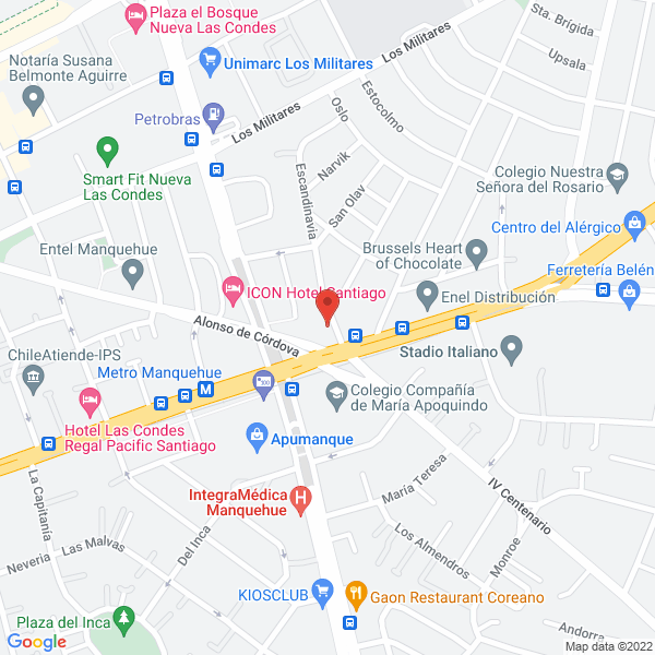 Map of Pastelería Angélica
