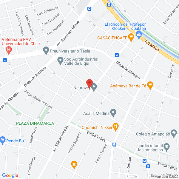 Map of Pastelería Chantilly