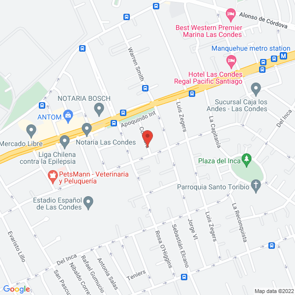 Map of Pentabox