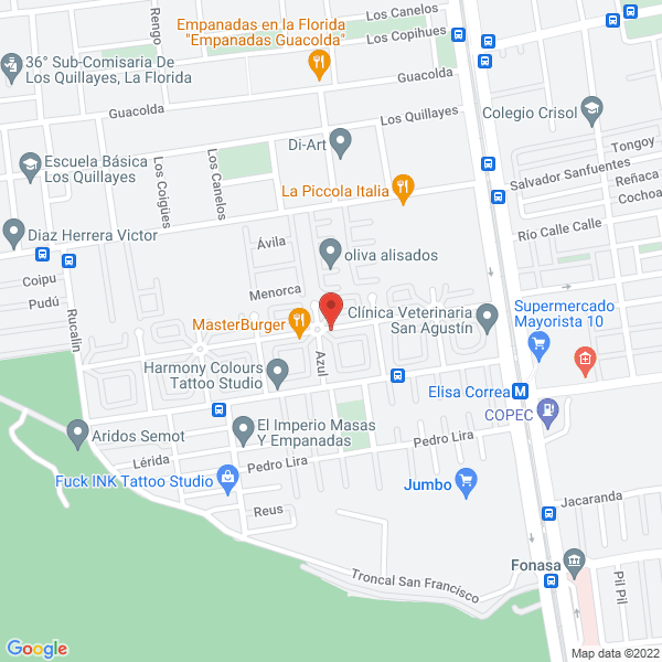 Map of Puntotrama
