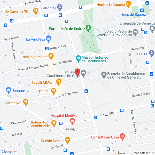 Map of Pucalán Ltda-Arriendo de Maquinaria
