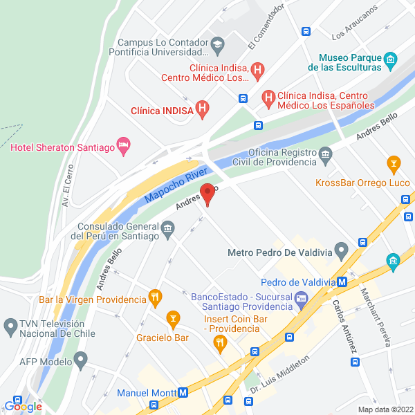 Map of Poniachik Teller, Jaime Melchor