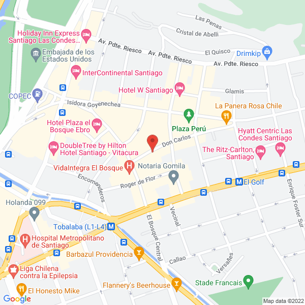 Map of Planeta K.U. Ltda.