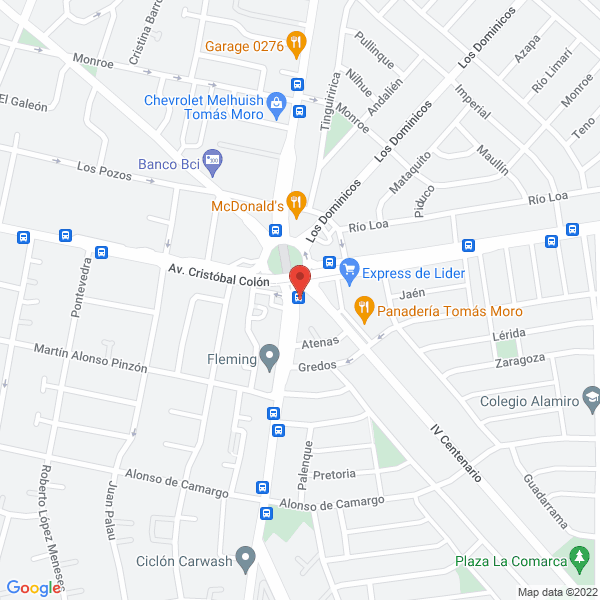 Map of Pizarro Melo, Maria Teresa