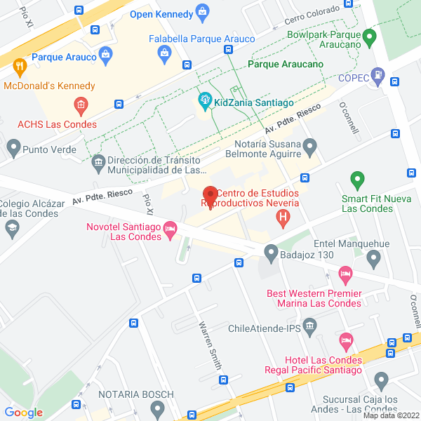 Map of Proyectos, Tecnologias e Investigación