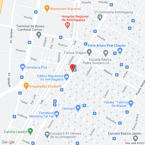 Map of Parts Supply Ltda.