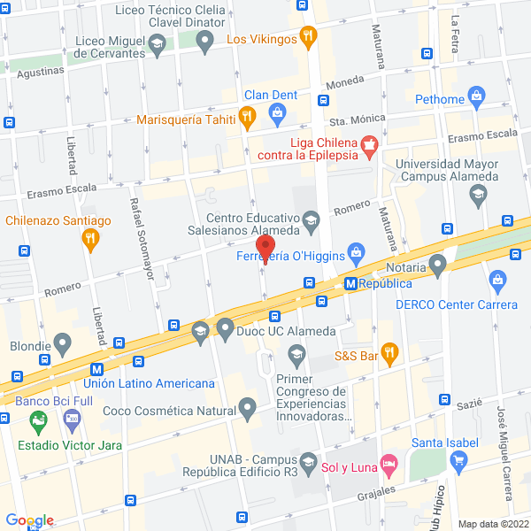 Map of PyM Servicios Profesionales