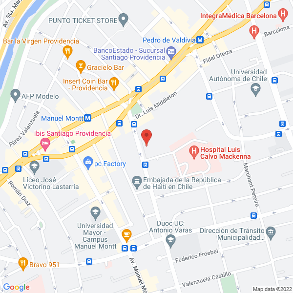 Map of Peredo Berrios Alexis