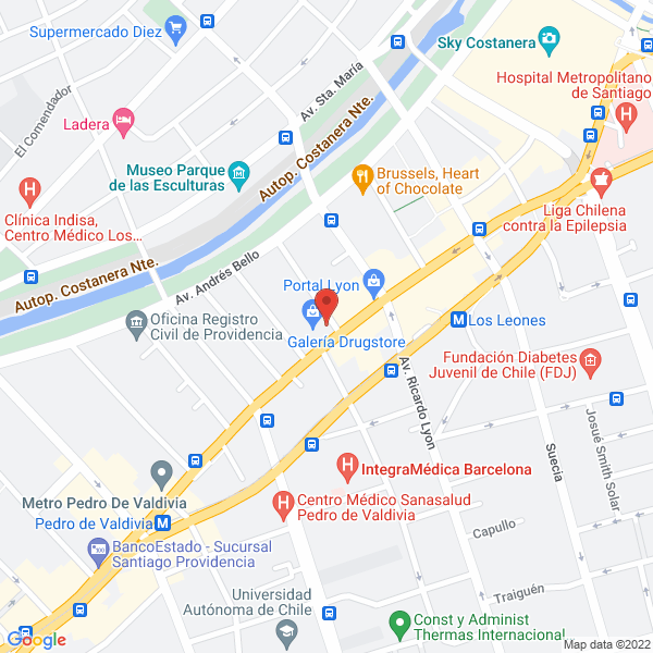 Map of Psicologo Clinico Leonardo Real