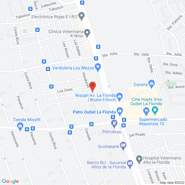 Map of Peves Estética Canina