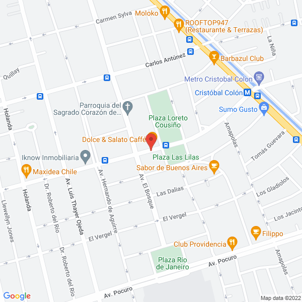 Map of Portofolio Espacios De Trabajo Limitada
