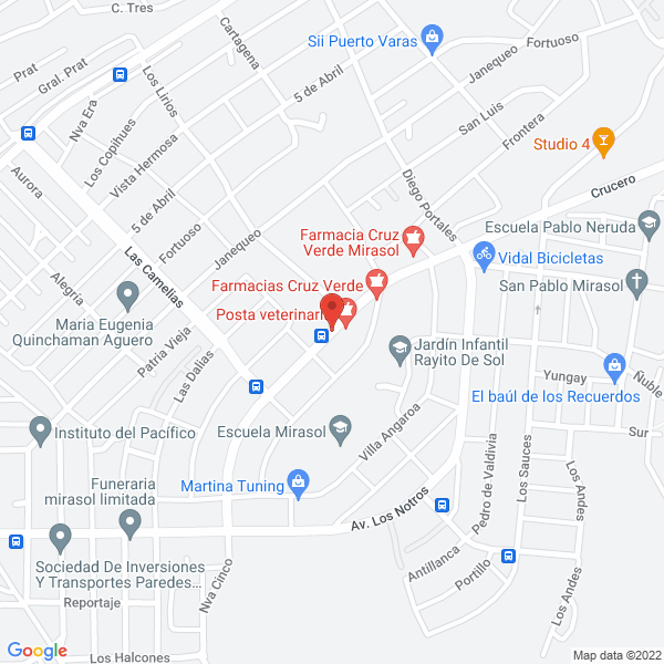 Map of Posta Veterinaria
