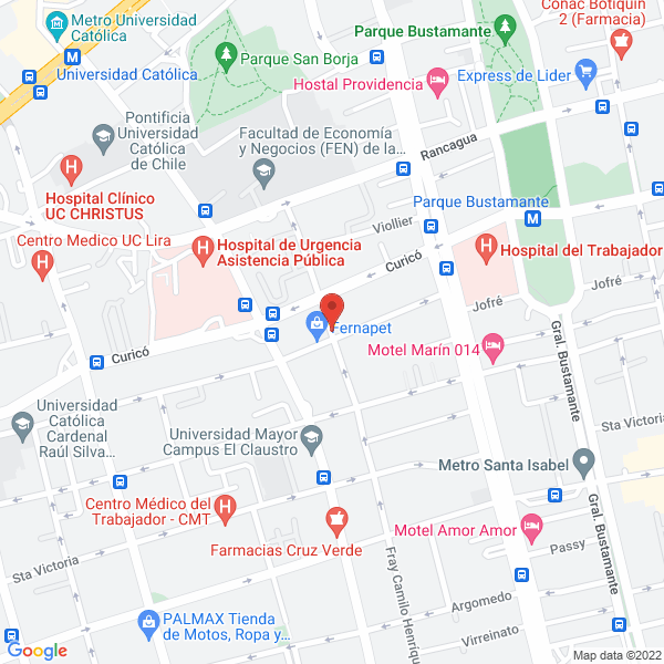 Map of Pablo Saró Fotógrafo