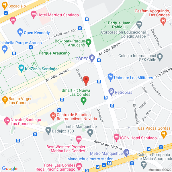 Map of Partner Office