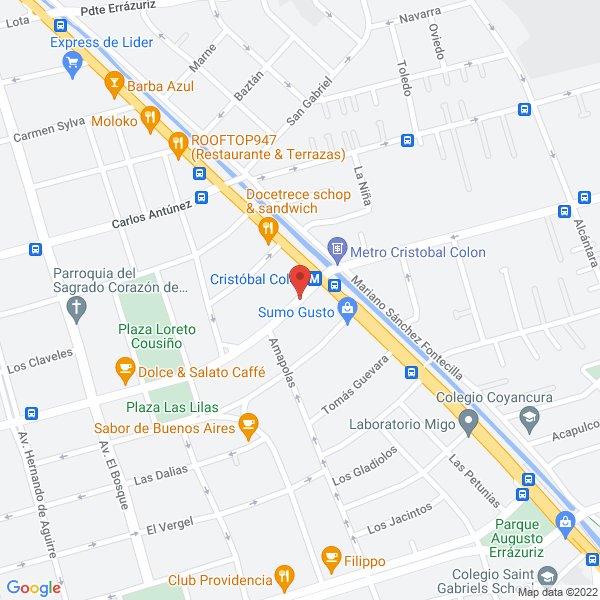 Map of Petra Consultores Limitada