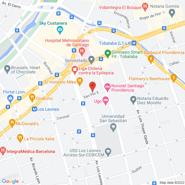Map of Pyme Asesorías Financieras
