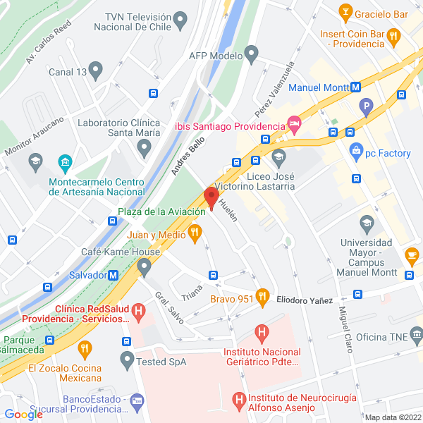 Map of Proadministracion Chile