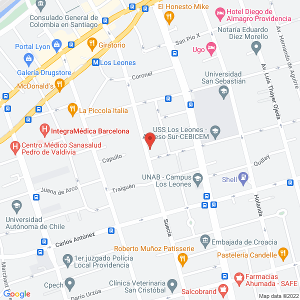 Map of Quezada y Boetsch