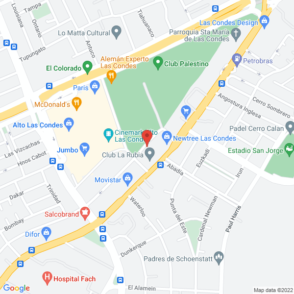 Map of Quiroz & Droguett Propiedades