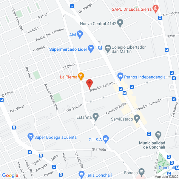 Map of Resortes Toledo