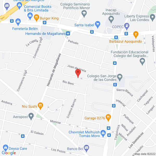 Map of Rees Propiedades Ltda.