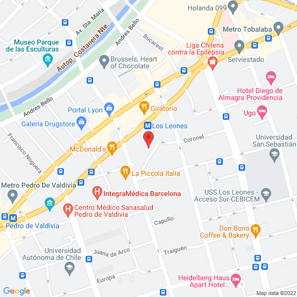 Map of Reusch y Cía. Ltda.