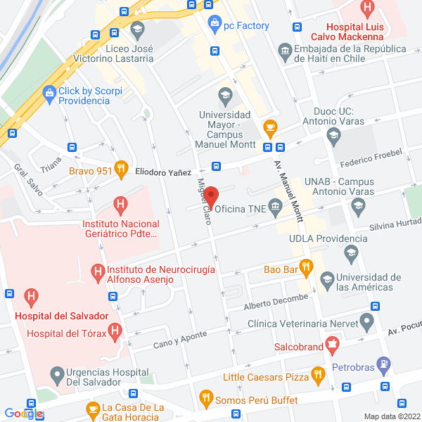 Map of R & Q Ingeniería S.A.