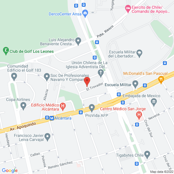 Map of Rodríguez T. Ana Beatriz