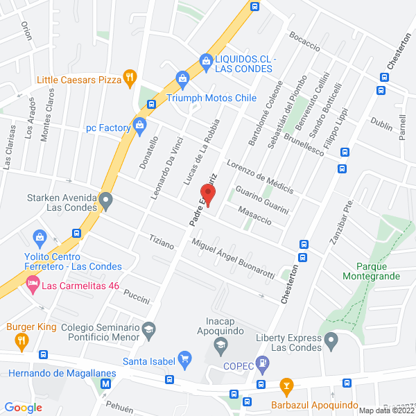 Map of RV.Proyectos.cl