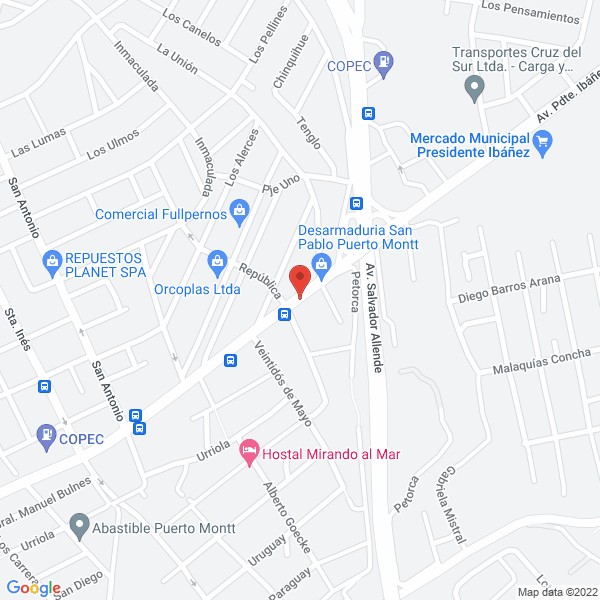 Map of Repuestos Peugeot -Citroen Los Expertos