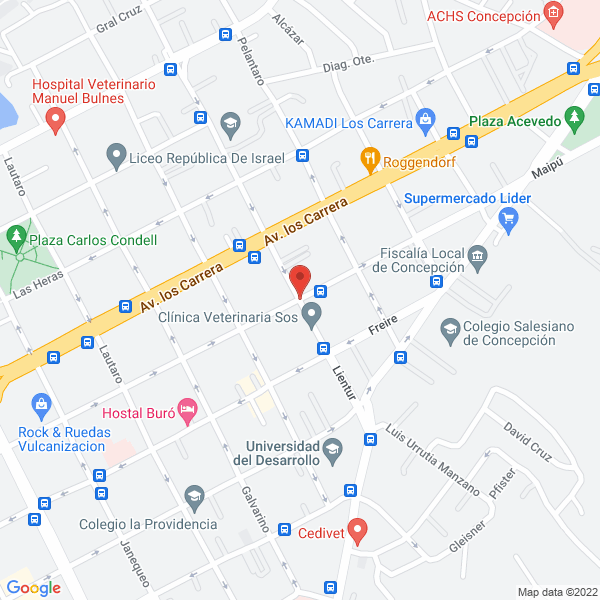 Map of Residencial Ave Fénix