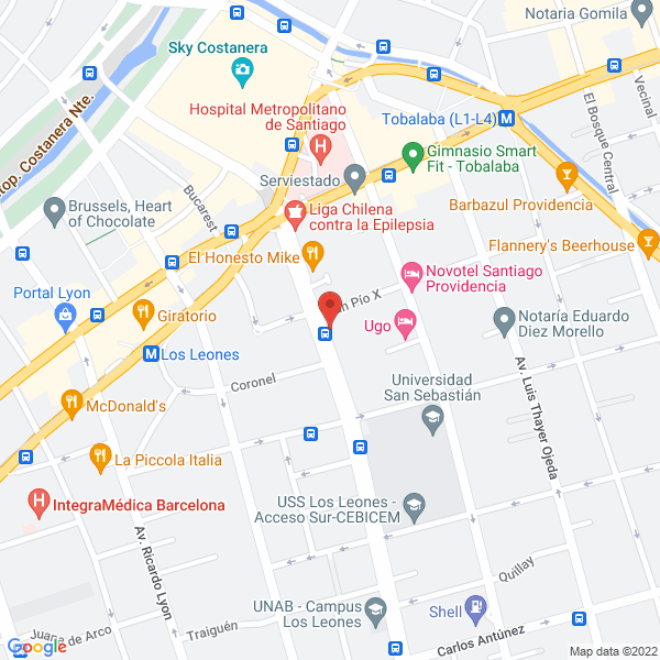 Map of Ramírez Coronel María Alejandra